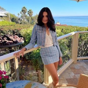 $600 Alexander Wang denim jacket / skirt!